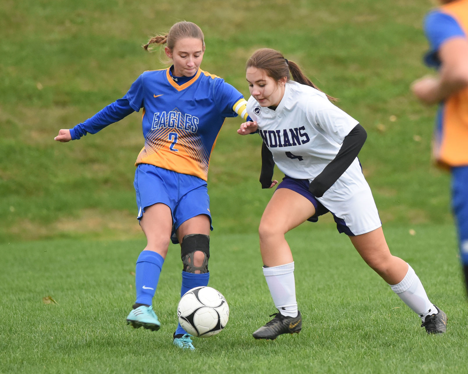 Shamokin versus Line Mountain girls soccer